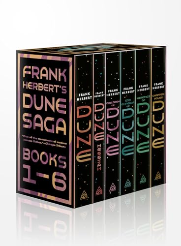 Produktbild: dune saga boxed set von frank herbert: dune, messiah, children, god emperor, heretics, chapterhouse