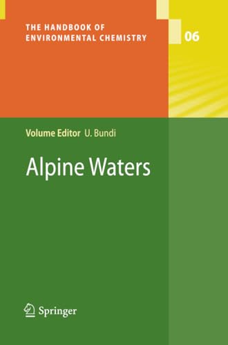 alpine waters - handbook der umweltchemie, band 6