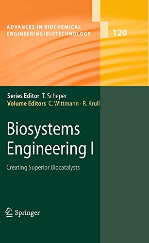 biosystems engineering i: biotechnologie und kreationsmethoden, band 120