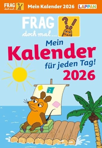 Tageskalender 2026: Frag doch mal ... die Maus mit Rätseln und Experimenten