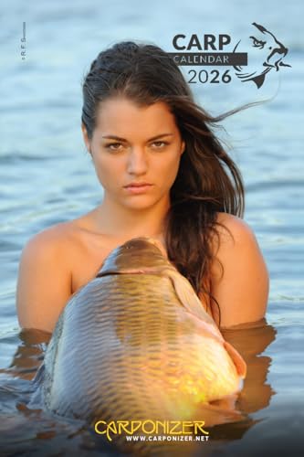 carponizer karpfenkalender 2026, kalender für angler, angelfutter planner