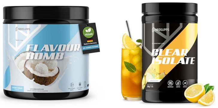 Neosupps Supplements: Sirup, Whey, Flavour Powder - Bis zu -25% Rabatt