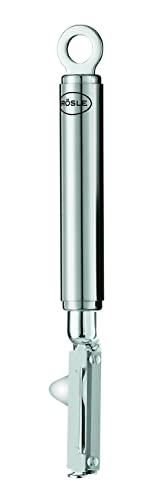 rösle obst- und gemüseschäler pendelschäler für rechtshänder edelstahl 18/10