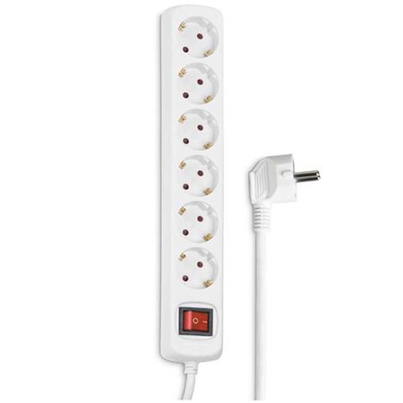 hama steckdosenleiste 6-fach mit kippschalter für 9,69 euro statt 14 euro