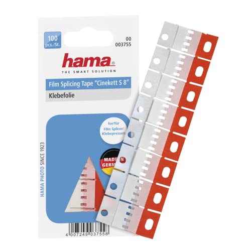 hama cinekette super 8 film klebefilm 100er pack rot 3755