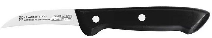 WMF Classic Line Schälmesser 6 cm - Küchenmesser für Obst und Gemüse