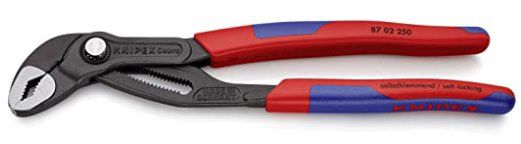 knipex cobra wasserpumpenzange 250 mm für 23,21 euro statt 29 euro