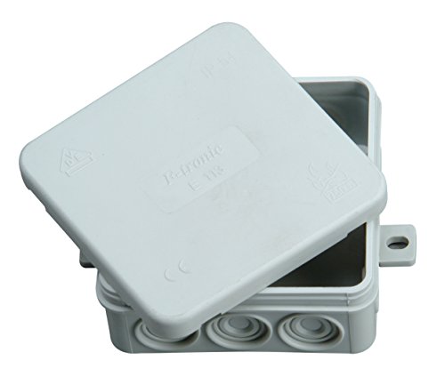 kopp abzweigkasten aufputz feuchtraum grau 85x85x40 mm