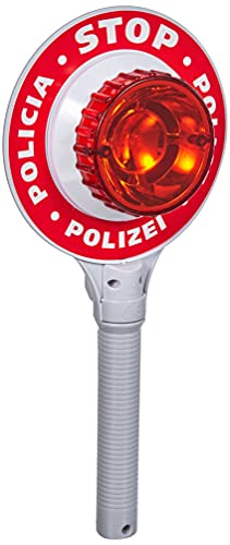 polizeikelle theo klein 8858 mit blinklicht, batteriebetrieben, 16 cm, spielzeug ab 3 Jahren