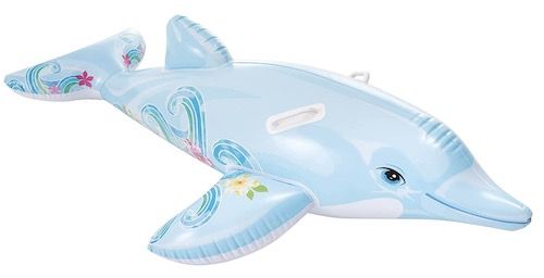 Intex Delphin mit Griffen 175cm Poolspielzeug für Kinder