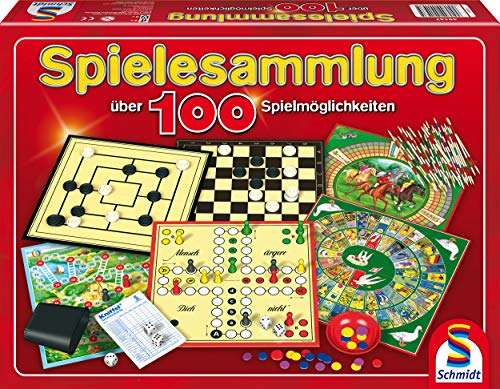 schmidt spiele spielesammlung 49147 mit über 100 spielmöglichkeiten 2 spieler