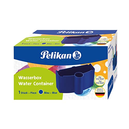 pelikan wasserbox blau 808246 für deckfarbkasten schul-standard