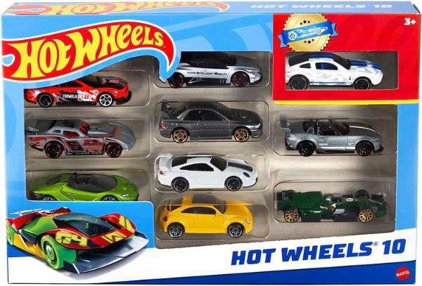 hot wheels auto geschenkset 10er pack für 14,99 euro (statt 26 euro)