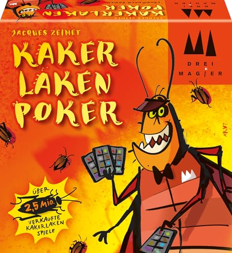 kakerlakenpoker kartenspiel von drei magier für 26 spieler ab 8 jahren
