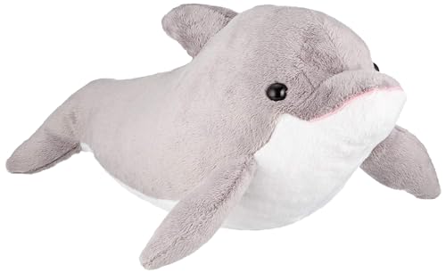 Heunec Softissimo Delfin 50 cm  Weiches Plüschtier aus Softwool, originalgetreu
