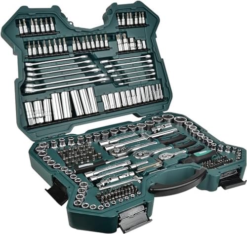 steckschlüsselsatz 215-teilig 1/4 3/8 1/2 zoll brüder mannesmann M98430