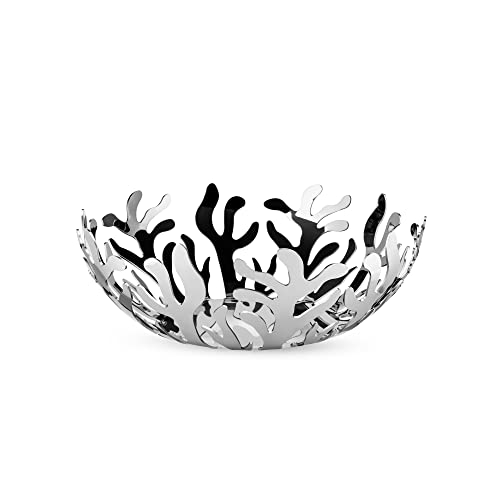 Obstschale Edelstahl 29 cm Alessi Mediterraneo design moderne Früchteablage