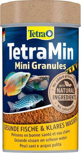 TetraMin Mini Granules Fischfutter für kleine Zierfische, 100 ml