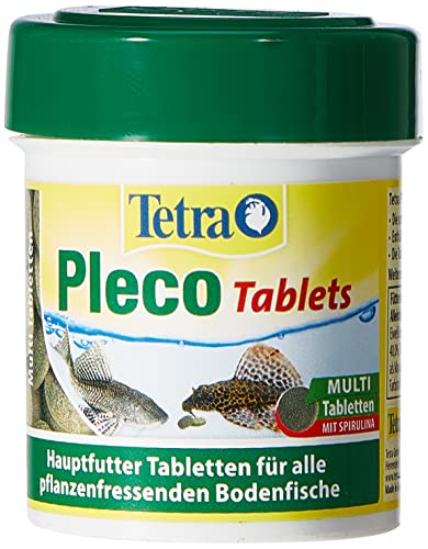 Tetra pleco tablets für pflanzenfressende bodenfische, 120 tabletten dose