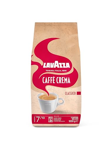 lavazza caff crema classico kaffee bohnen 1 kg arabica robuster intensität 7/10