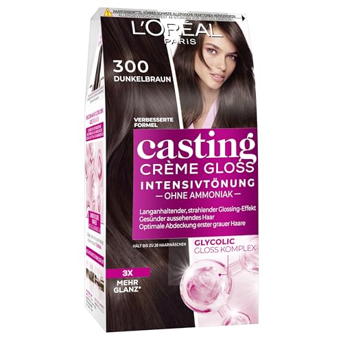 Produktbild: l'oral paris coloration dunkelbraun ohne ammoniak und silikone, casting crme gloss 1 stück