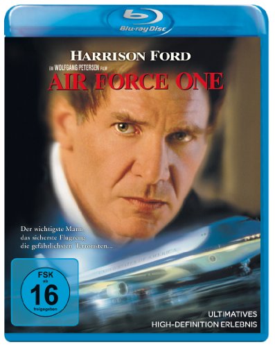 Produktbild: Air Force One Blu-ray - Harrison Ford - 1997 Film via Amazon Prime