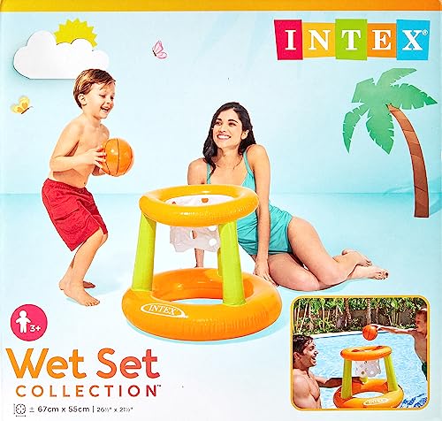 Intex floating hoops wasserspiel, mehrfarbig,  67 x 55 cm