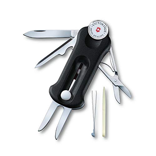 Victorinox Taschenmesser Golf Tool, Multitool für Golfer, rot
