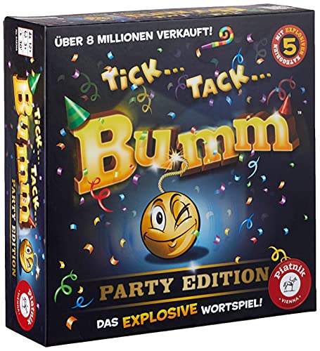 Tick Tack Bumm Party Edition  Gesellschaftsspiel für aktive Spieler