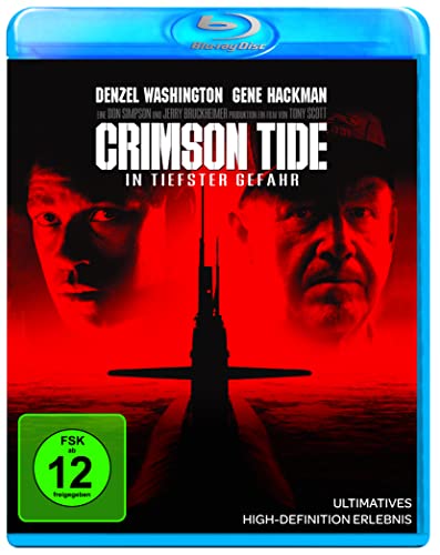 crimson tide blu-ray, denzel washington, gene hackman, actionfilm