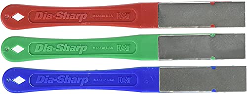 dmt d2k dia-sharp diamond mini hone kit, messer schärfer, multicolor