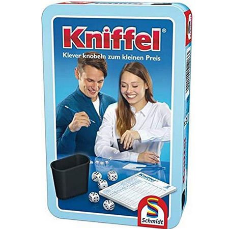 schmidt spiele kniffel spiel in metalldose für 4,99 statt 9