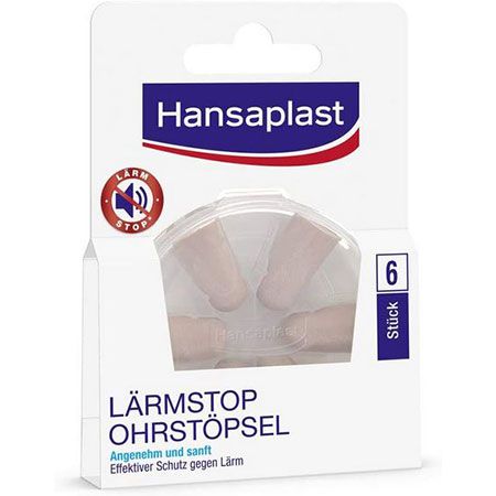 hansaplast lärmstopp ohrstöpsel 6er pack ab 2,69 euro statt 4 euro