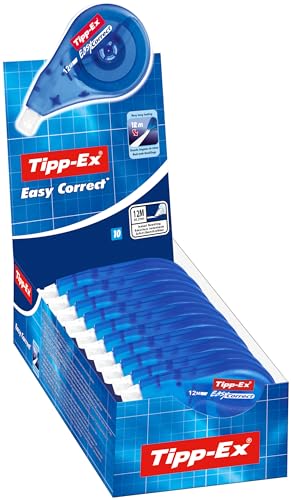 tipp-ex korrigierroller easy correct 12m x 4,2mm 10er pack für büro und schule