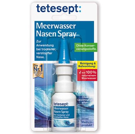 tetesept meerwasser nasenspray 20ml, jetzt ab 2,56 statt 3,25