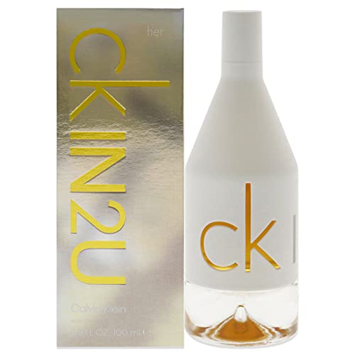 calvin klein ck in2u damenduft, eau de toilette floral-fruchtig, 100ml