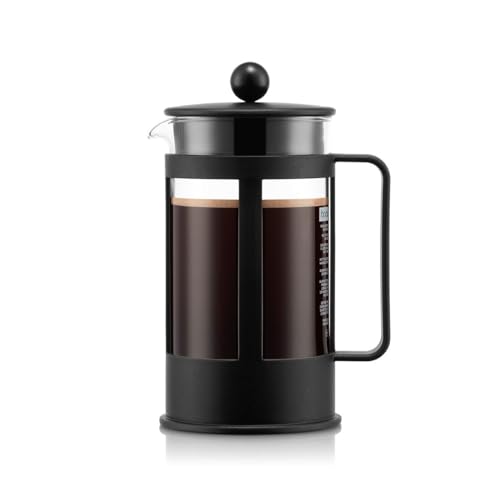 bodum kenya kaffeebereiter 1l manuelle french press borosilikatglas edelstahl