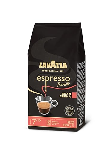 Entdecken Sie Lavazza Espresso Barista Gran Crema: aromatische Kaffeebohnen mit fruchtigen Noten, harmonischer Mischung aus Arabica und Robusta. Ideal für Genussexperten!