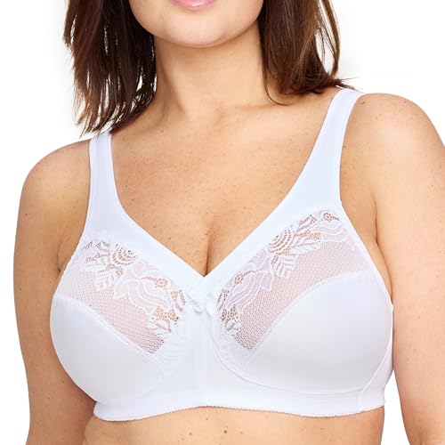 Minimizer Bra 85C Weiß Glamorise Damen 1003