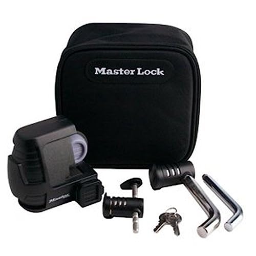 master lock anhängerschloss kombipack 3794dat anhängerkupplung empfängerschloss rot