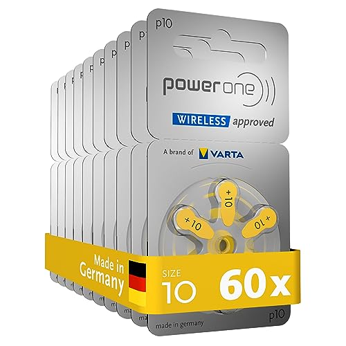 powerone hörgerätebatterie 312, langlebige akku für hörgeräte