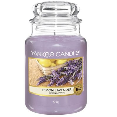 yankee candle duftkerze lemon lavender im glas für 23,17 euro statt 30 euro