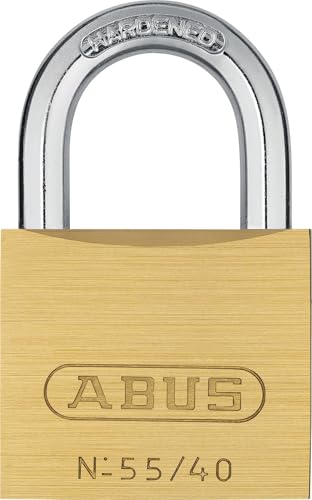 abus vorhängeschloss 2er set 55/40 messingschloss 40x60 mm korrosionsbeständig
