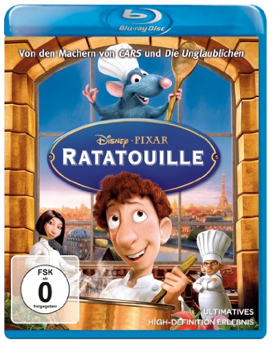 ratatouille blu ray - disney film für die ganze familie