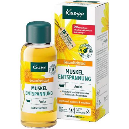Kneipp Badeöl Muskelentspannung mit Arnika und ätherischen Ölen