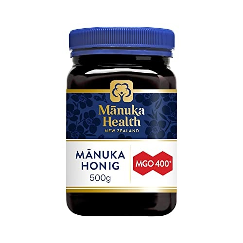 manuka honig mgo 400+ 500g von manuka health, 100% natürlich aus neuseeland