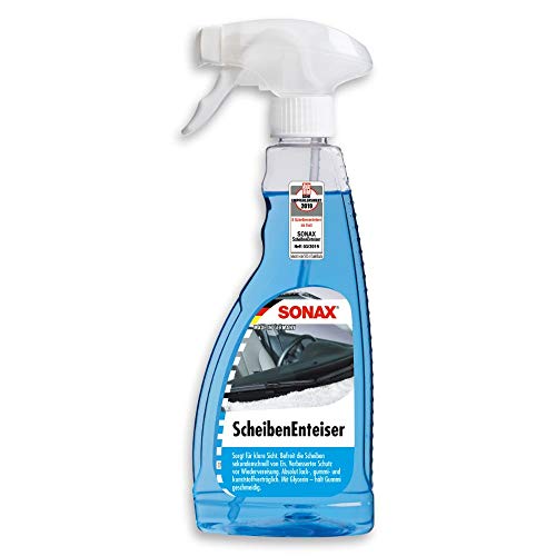 sonax scheibenenteiser 500 ml sekundenschnelles enteisen ohne kratzen winter