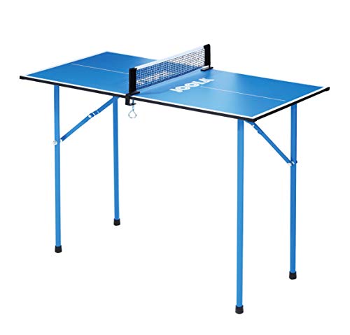 joola tischtennisplatte mini tischtennistisch blau, one size