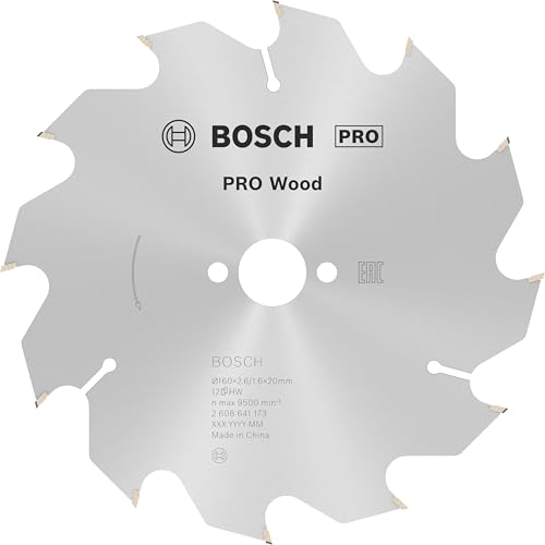 bosch pro wood kreissägeblatt 165 mm für akku-handkreissägen weichholz hart