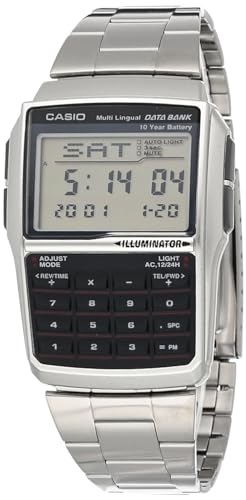 casio collection taschenrechneruhr dbc-32d-1aes, digitaluhr mit taschenrechner